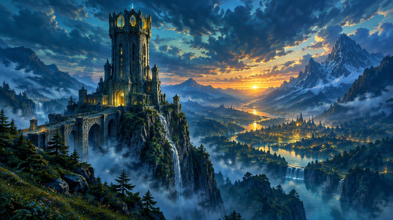 Arte conceitual de fantasia